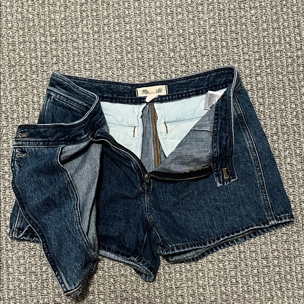Madewell Blue Denim Skort - Picture 4 of 5